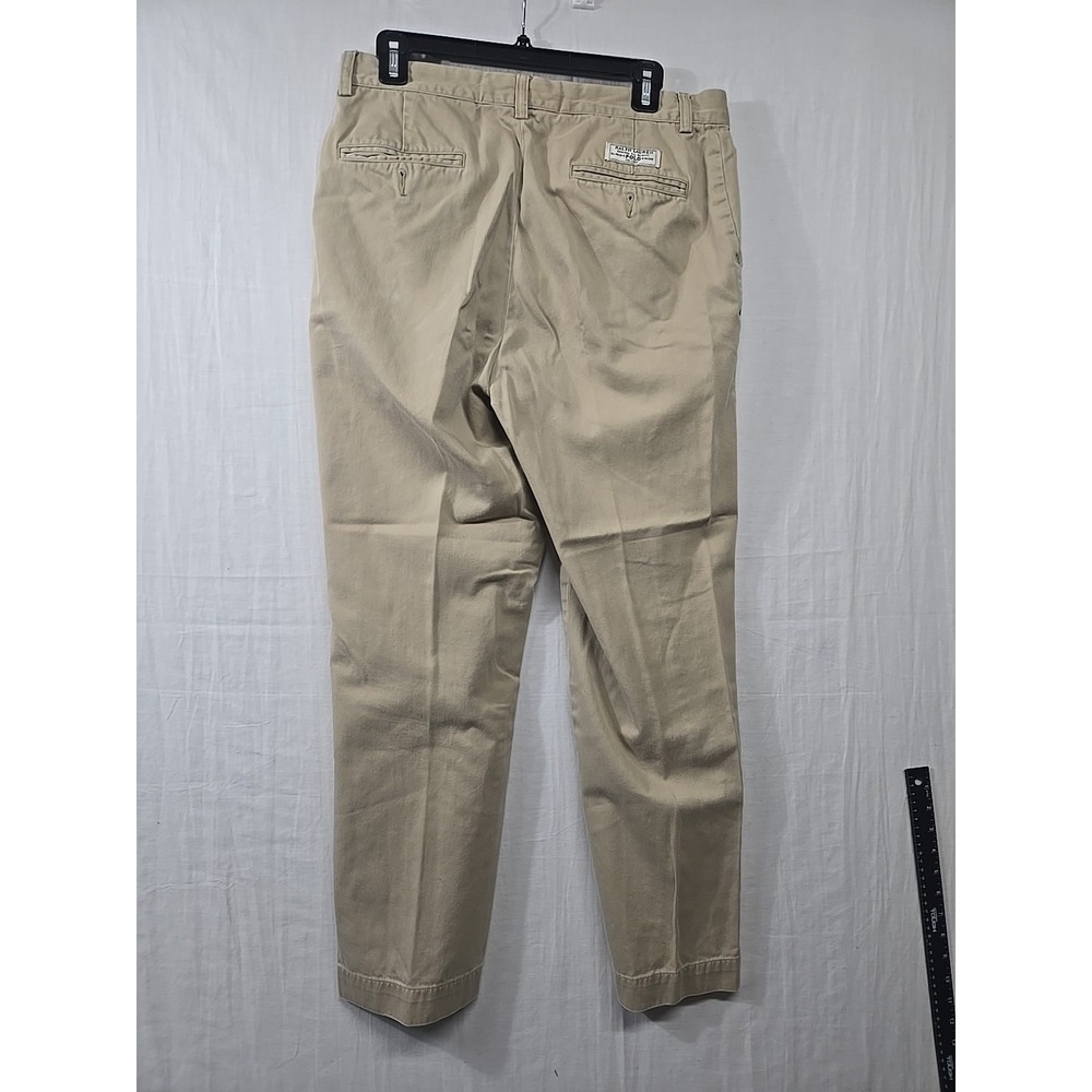 Vintage Polo Ralph Lauren Classic Chino Prospect Pants Men's 33/30 (32/28) Beige - Picture 2 of 8